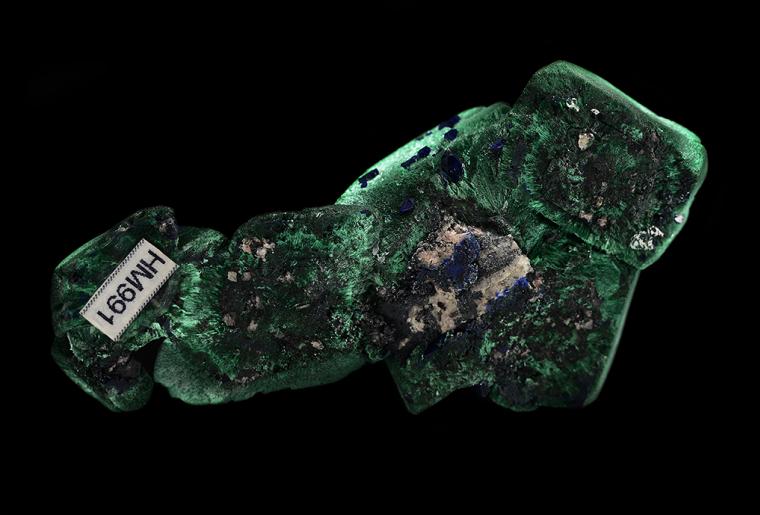 MALACHITE after AZURITE